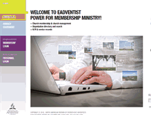 Tablet Screenshot of eadventist.com